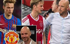 Ten Hag ra  cho BLĐ MU vụ De Jong