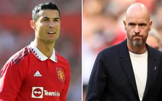 Ten Hag: 'Ronaldo đang dưới sức so với phần còn lại của M.U'
