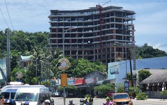 Phú Quốc: Xử phạt hơn 60 triệu đồng, tháo dỡ khách sạn 12 tầng xây “chui”