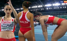 Hàng chục triệu người xem 'nữ thần' Malta nhảy xa, không một ai để ý đến kết quả