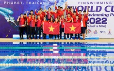 Tự hào 'con cháu Yết Kiêu', Việt Nam thống trị thế giới ở môn lặn