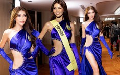 Chế Nguyễn Quỳnh Châu diện váy cắt xẻ táo bạo, khoe trọn đường cong quyến rũ tại Miss Grand Vietnam 2022