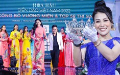 Hoa hậu Biển đảo Việt Nam ra mắt vương miện đính 12 viên kim cương xanh, giá trị 'khủng' chẳng ai ngờ đến