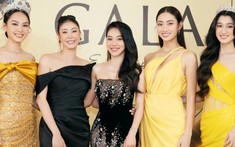 Lương Thùy Linh - Mai Phương - Phương Nhi khoe nhan sắc lộng lẫy mừng đàn chị Hà Kiều Anh lên chức