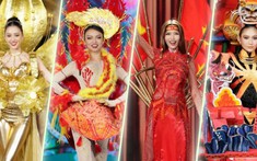 Mãn nhãn đêm thi National Costume của Miss Grand Vietnam: Mai Ngô diễn 'xuất thần', cứu cả trang phục