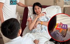 Tăng Thanh Hà hiếm hoi khoe ảnh nhóc tỳ thứ 3, netizen lại được phen 'rần rần'