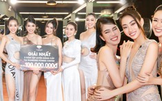 Á hậu Phương Anh liên tục 'vượt mặt' Lương Thùy Linh và Bảo Ngọc, dẫn team chiến thắng thử thách tại Miss Grand Vietnam 2022