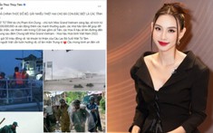 Hoa hậu Thùy Tiên lên tiếng về ồn ào kêu gọi từ thiện: 'Nếu ai không tin tưởng hãy liên lạc sẽ hoàn trả lại tiền'