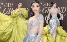 'Ve sầu thoát xác' giữa thảm đỏ Miss Grand Vietnam 2022, Kiều Loan khiến fans reo hò không ngừng vì quá 'slay'
