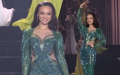 Top 15 Miss Grand Vietnam 2022: Mai Ngô 'chặt nát' phần thi dạ hội với màn hóa thân công chúa Mera 'Aquaman'