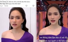 Hương Giang giúp Mai Ngô trả lời câu hỏi về việc làm: 'Em xin nhường lại cho nhà chức trách có thẩm quyền'