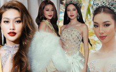 Thùy Tiên - Thiên Ân: 2 nhan sắc Việt Nam 'giật spotlight' tỏa sáng như vedette tại Miss Grand International 2022