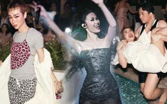 Dàn sao Việt quậy tưng bừng sau lễ cưới Diệu Nhi, Đông Nhi bất ngờ 'xuất hiện' trên sân khấu giao lưu văn nghệ?