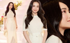 Nhã Phương mặn mà trong chiếc đầm trắng tinh tế, khoe vẻ đẹp gây thương nhớ tại sự kiện Dior