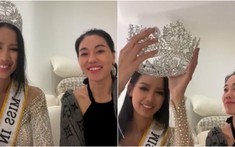 Bảo Ngọc khoe cận cảnh vương miện Miss Intercontinental, khẳng định ưu tiên làm từ thiện tại miền Trung khi về Việt Nam
