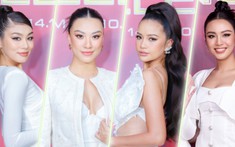 Á hậu Kim Duyên và Top 3 Miss Universe Vietnam Ngọc Châu - Thảo Nhi - Thủy Tiên đọ sắc tại sự kiện 'Striving For Excellence'