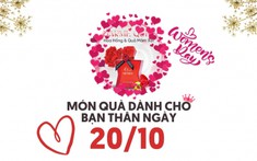 Những món quà khiến tình bạn bền chặt ngày 20/10