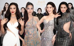 Hoàng Thuỳ - Khánh Vân - Kim Duyên - Ngọc Châu tái ngộ, Minh Tú vắng mặt tại sơ khảo Miss Supranational Vietnam 2022