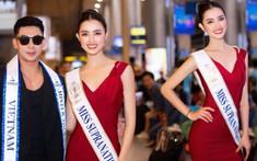 Hoa hậu Siêu quốc gia 2013 - Mutya Johanna Datul diện váy đỏ, khoe trọn nét quyến rũ khi đến Việt Nam