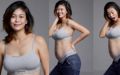 Hot: Á hậu Mâu Thủy bất ngờ công bố ảnh mang bầu 6 tháng, tiết lộ tên gọi thân mật của con