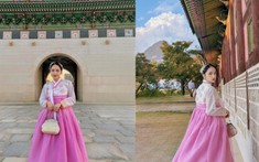 Hương Giang diện Hanbok, đẹp ngọt ngào khi hóa thân thành gái Hàn Quốc