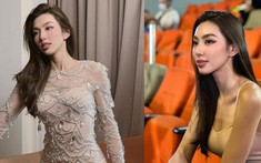 Miss Grand Thùy Tiên giản dị vẫn 'xinh hết nấc' trong buổi tổng duyệt trước khi kết thúc nhiệm kỳ