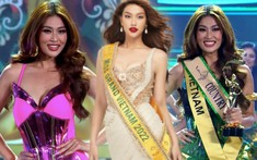 Đoàn Thiên Ân diễn sport-swear 'cực cháy' tại Chung kết Miss Grand International 2022