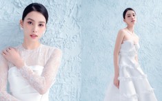 Tiểu Vy hóa cô dâu diễm lệ trong thiết kế mới của Hà Thanh Việt