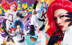 Duy Khánh tái hiện bộ đôi phản diện trong Pokemon, dành hơn 12 tiếng để hoàn thành bộ ảnh Halloween