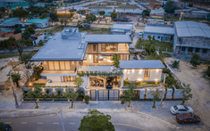 Biệt thự 1.000m2 hiện đại sang trọng có thác nước bên trong tại Quảng Nam