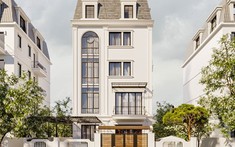 Mê mẩn kiến trúc biệt thự 100m2 phong cách Indochine