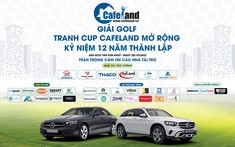 144 golfer sẽ tham gia tranh cup “CafeLand mở rộng kỷ niệm 12 năm thành lập”