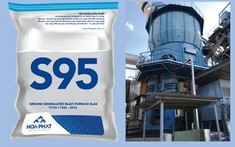 Hòa Phát cung cấp lượng lớn nguyên liệu cho sản xuất xi măng, bê tông