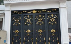 Mẫu cửa sắt 4 cánh đẹp, sang trọng hiện nay