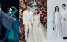 Loạt ảnh rộn ràng 'mùa cưới' 2022 của sao Hàn: Đám cưới thế kỷ của Hyun Bin - Son Ye Jin là tâm điểm
