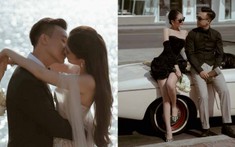 Lê Âu Ngân Anh tung ảnh cưới đẹp lung linh bên người chồng MC điển trai