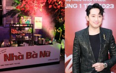 Trấn Thành công bố phim Tết 'Nhà bà Nữ', mang quán bánh canh 300 nghìn đến họp báo tạo không gian 4D