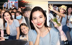 Thùy Tiên được fans vây kín ngày về nước, trang phục giản dị không thể 'dìm' nhan sắc đỉnh cao