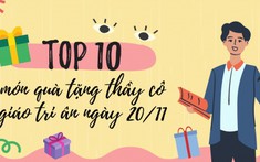 Top 10 món quà tặng thầy cô giáo ý nghĩa tri ân ngày 20/11