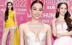 Thảm đỏ Hoa hậu Việt Nam 2022: Vướng ồn ào kiện tụng, Thuỳ Tiên vắng mặt, Tiểu Vy đẹp lấn át Đỗ Hà - Mai Phương