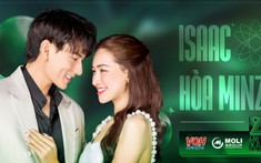 Làm mới bản hit huyền thoại 'Khung trời ngày xưa', Hòa Minzy và Isaac tương tác ngọt ngào như người yêu thật