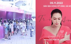 Sát giờ 'Tri âm', quầy đổi vé vẫn hoạt động hết công suất, khán giả nóng lòng được gặp Mỹ Tâm