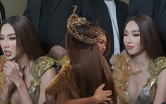 Thùy Tiên nín thở, 'đơ người' nói không nên lời khi xem Thiên Ân out top 10 Miss Grand
