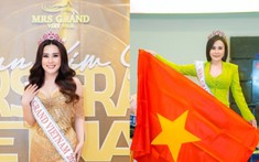 ‎Diễn viên 'Về nhà đi con' Phan Kim Oanh lên đường thi Mrs Grand International 2022 tại Myanmar