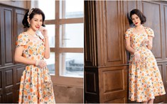 Diễn viên Lưu Huyền Trang khiến giới mộ điệu thời trang lạc lối trong loạt váy hoa