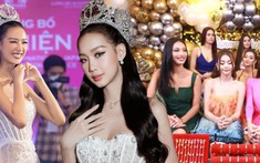 Cùng là tân hoa hậu: Miss Intercontinental Bảo Ngọc bận rộn làm giám khảo, Top 10 Miss Grand ở nhà livestream bán vàng
