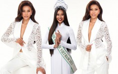 Thạch Thu Thảo đội vương miện ra sân bay, lên đường sang Philippines chinh chiến Miss Earth 2022