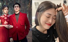 Hậu đám cưới với Bình An, Phương Nga bất ngờ 'xuống tóc'