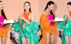 Những hình ảnh đầu tiên của The Face Vietnam: Minh Triệu giận dỗi bỏ về, Kỳ Duyên 'ăn' sinh nhật tại phim trường
