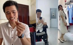 Phụ nữ hơn nhau ở tấm chồng: Thanh niên không có chân nhưng vẫn hết mực cưng chiều vợ bầu khiến CĐM ganh tỵ